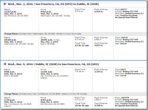 SFO-DUB UA $722 Mar2-9-16