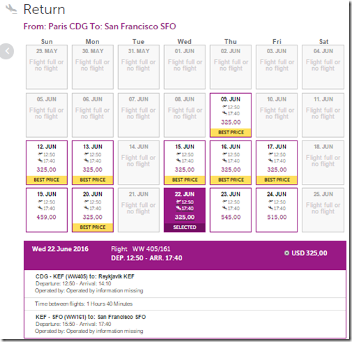 Fare Analysis WOW Air $99 LAX or SFO one way to Iceland and $199 to