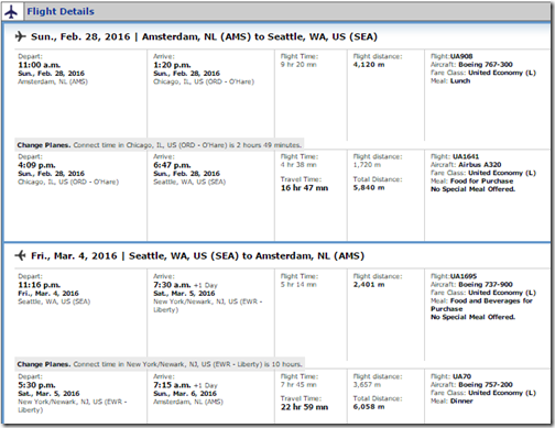 AMS-SEA UA $420