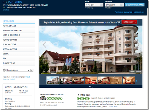 Hilton Sibiu Romania