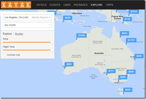 Kayak Explore Australia