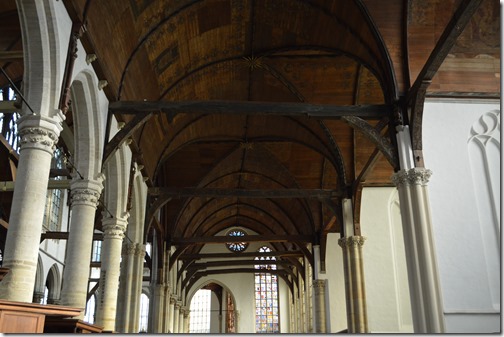 Oude Kerk oak beams