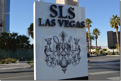 SLS Las Vegas sign