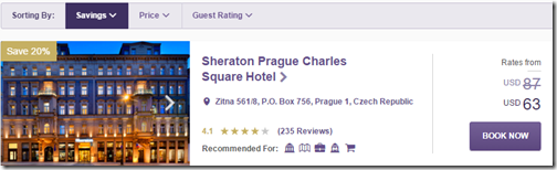 Sheraton Prague