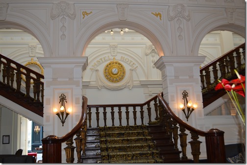 Amstel Hotel staircase