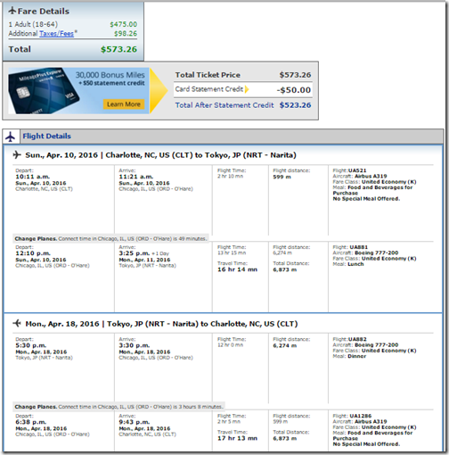 CLT-NRT $573 UA Apr10-18