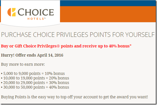 Choice Privileges Buy Points Apr14-16