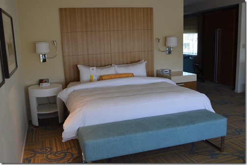 JW Marriott bed