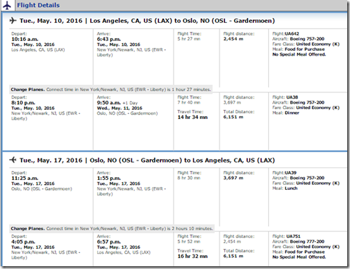 LAX-OSL UA $587 May10-17