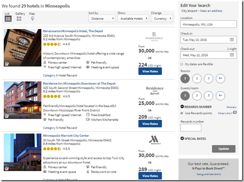 Marriott Minneapolis hotels