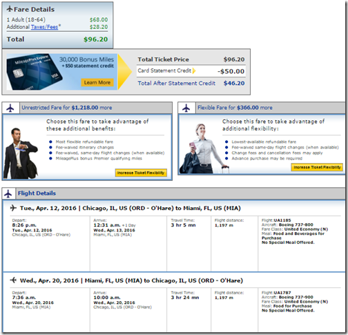 ORD-MIA $96 UA Apr12-20