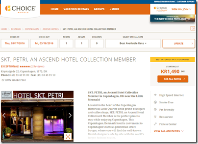 Skt Petri Choice Hotels