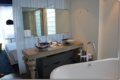 Andaz Suite bathrrom sinks