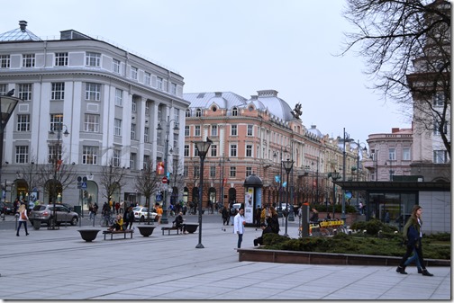 Downtown Vilnius