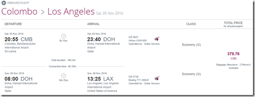 LAX-CMB-2 $723 Qatar Oct22-Nov5