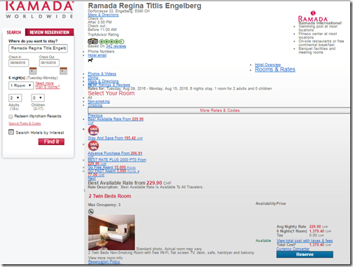 Ramada Regina rates Aug9-15