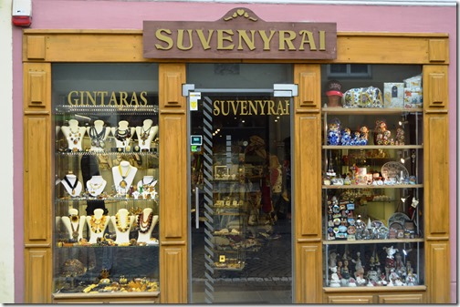 Vilnius Souvenir shop