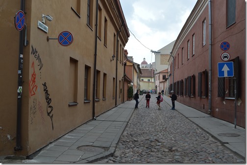 Vilnius cobbled street