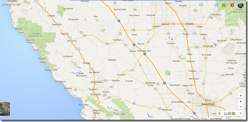 Google Maps Highway 58 west