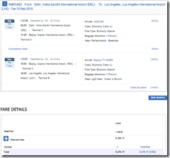 LAX-DEL-2 $476 Air China