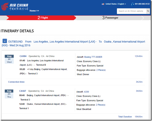 LAX-KIX $593 Air China Aug24-31