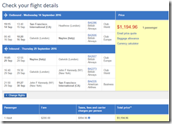 SFO-NAP $1195 BA Biz Sep 14-29