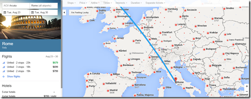 ACV-Europe Aug 23-30 July 18 Google Maps