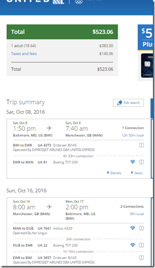 BWI-MAN $523 UA Oct 8-16