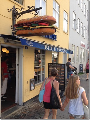 Blue House sandwiches