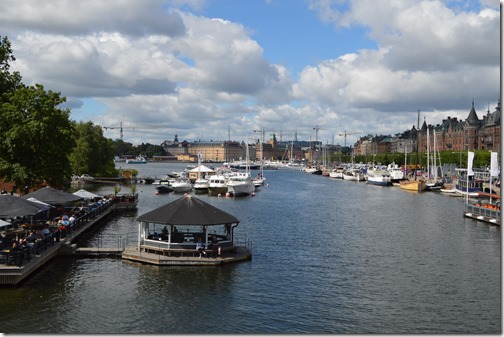 Djurgarden Bridge view