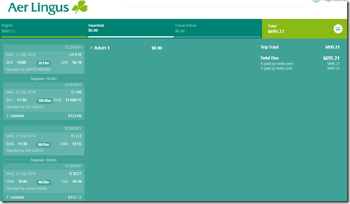 SEA-DUB $696 Sep12-21 Aer Lingus