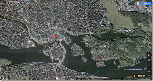 Stockholm Google Maps