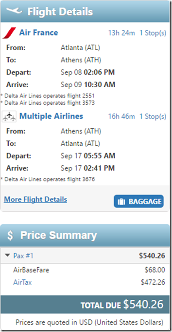 ATL-ATH $540 Citiair ota Sep8-17