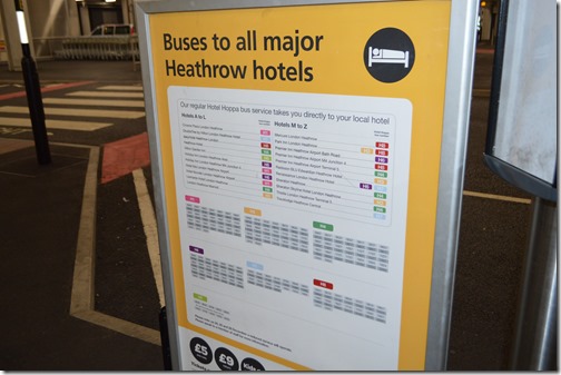 LHR Hoppa hotel routes