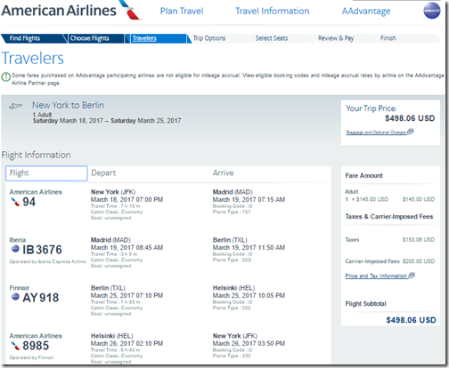 JFK-TXL $498 AA Mar18-25