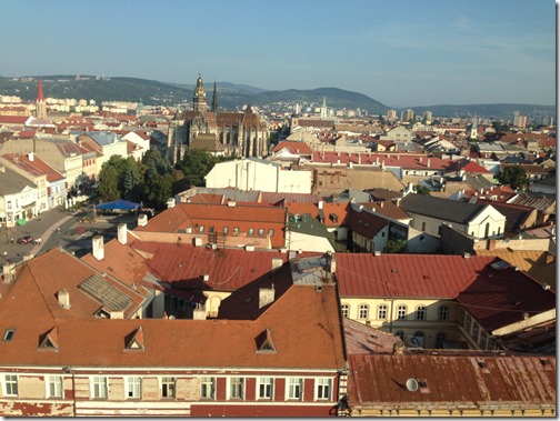 Kosice city view