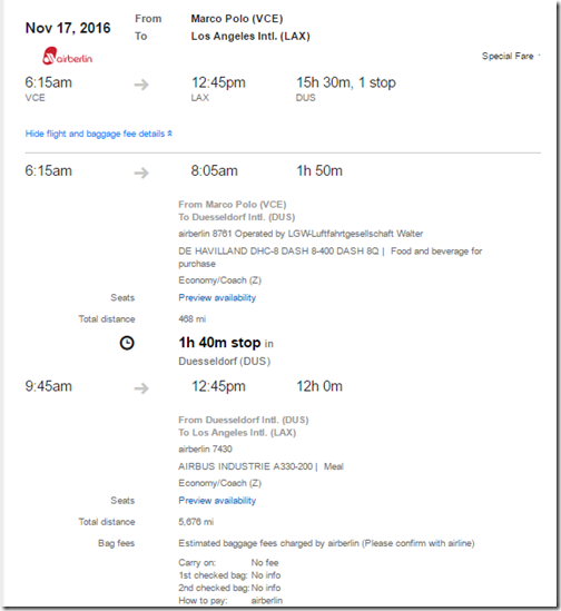 LAX-VCE-2 $560 AB Nov10-17