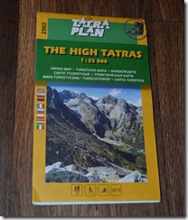 Tatra Hiking Map