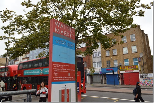 Watney Market sign