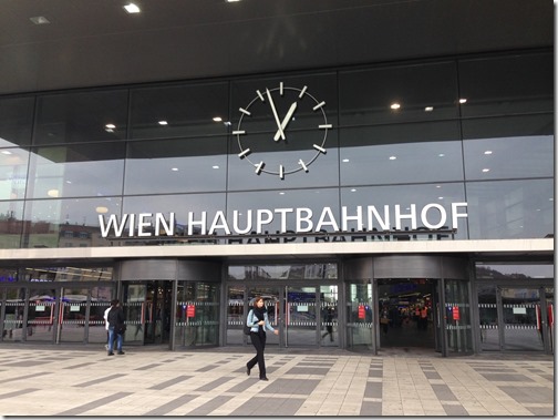 Wien train station