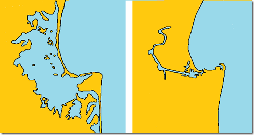 Ahuriri_Lagoon_map_before_after_1931_Hawke's_Bay_earthquake_crude