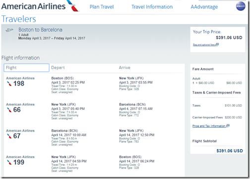 BOS-BCN $391 AA Apr3-14