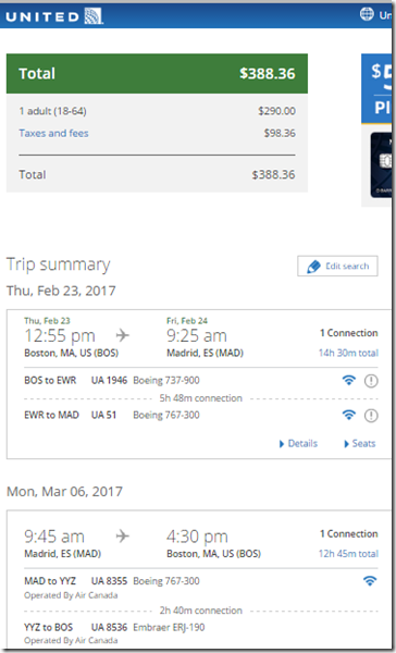 BOS-MAD $388 UA Feb23-Mar6