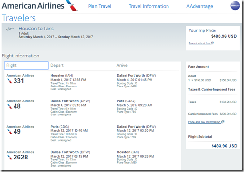 IAH-CDG $484 AA Mar4-12