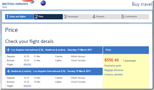 LAX-LHR $557 BA Mar11-19