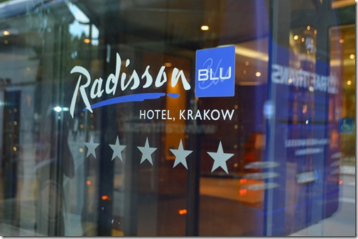Rad Blu Krakow sign