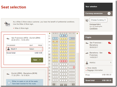 SFO-BCN $594 LX May 6-14