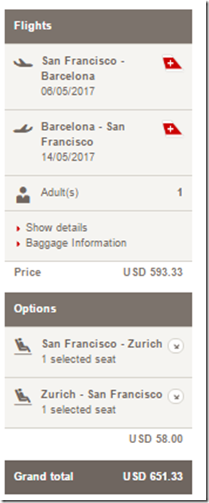 SFO-BCN $651 LX May6-14