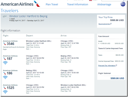 BDL-PEK $590 AA Apr14-23