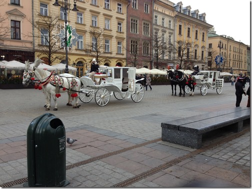 Krakow horse carriages
